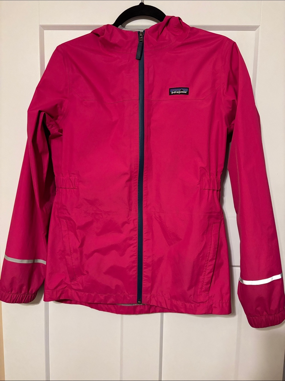 Patagonia Pink Hooded Lightweight Jacket